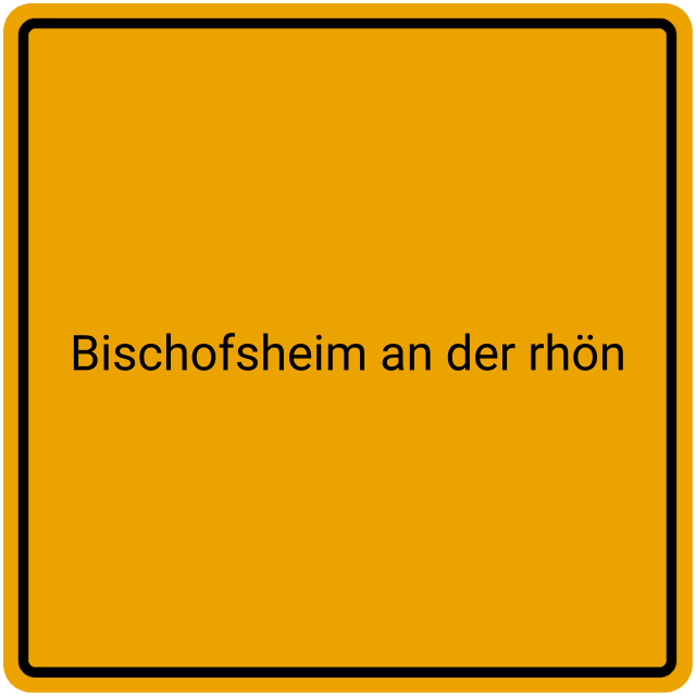Meldebestätigung Bischofsheim an der Rhön